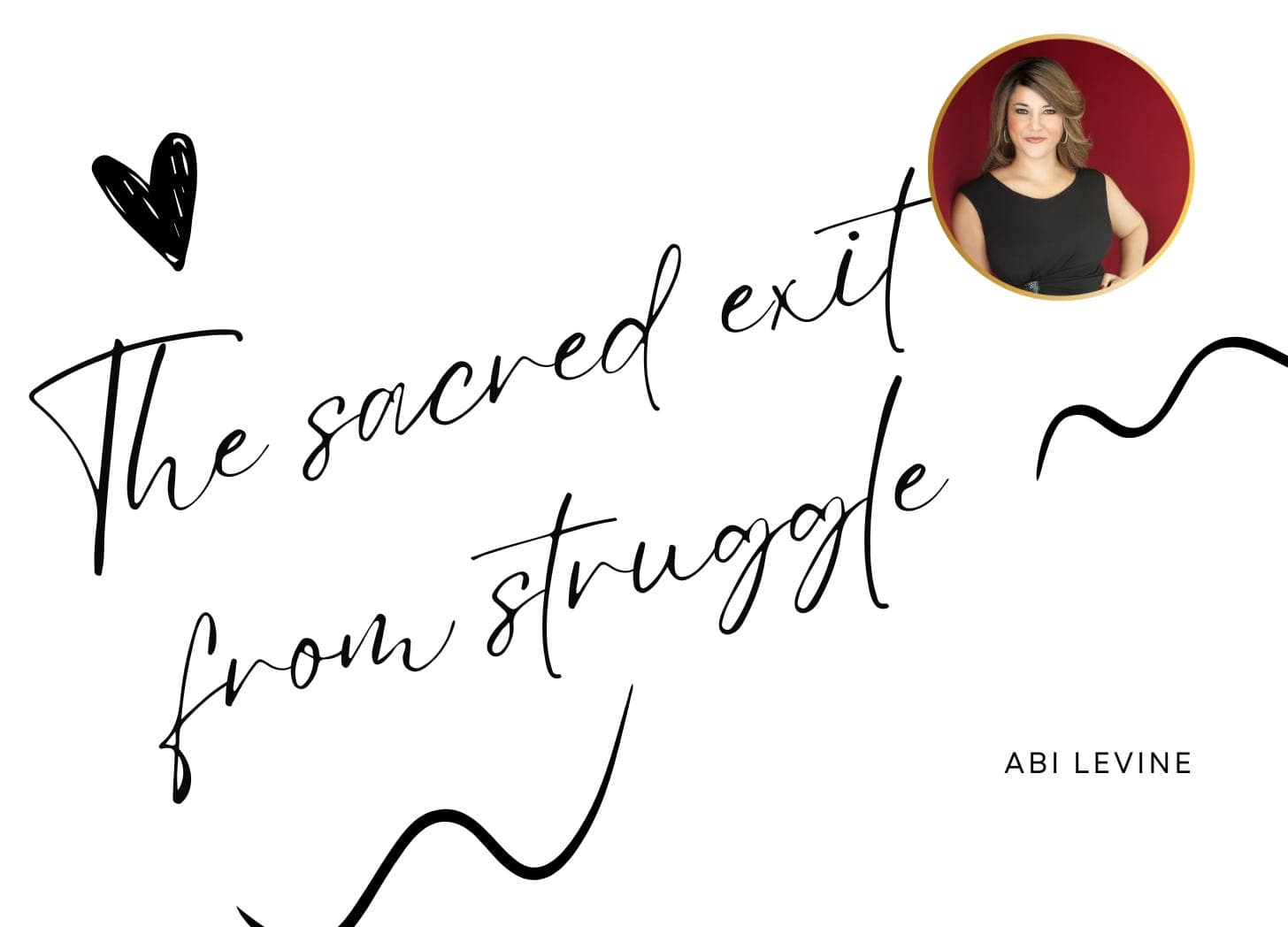 The Sacred Exit from Struggle