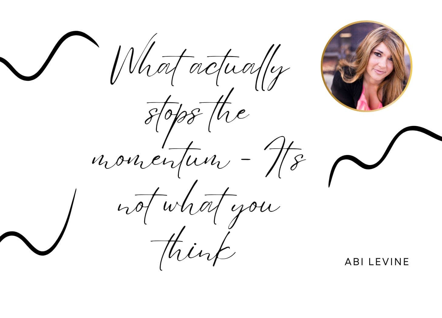 What Actually Stops the Momentum